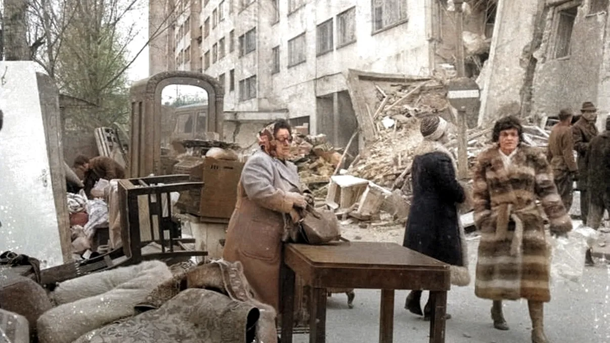 Blocul supraviețuitorilor de la cutremurul din 1977: Nicolae Ceaușescu a inspectat personal clădirea din zona Bucur Obor, pe care a mobilat-o pentru familiile rămase fără adăpost