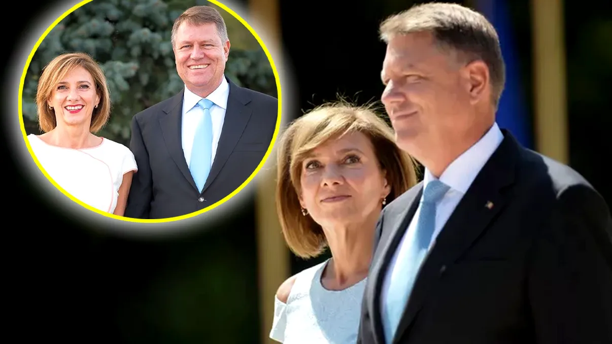 Carmen si Klaus Iohannis, plimbare prin ploaie. Apariția fostei prime doamne a surprins din nou