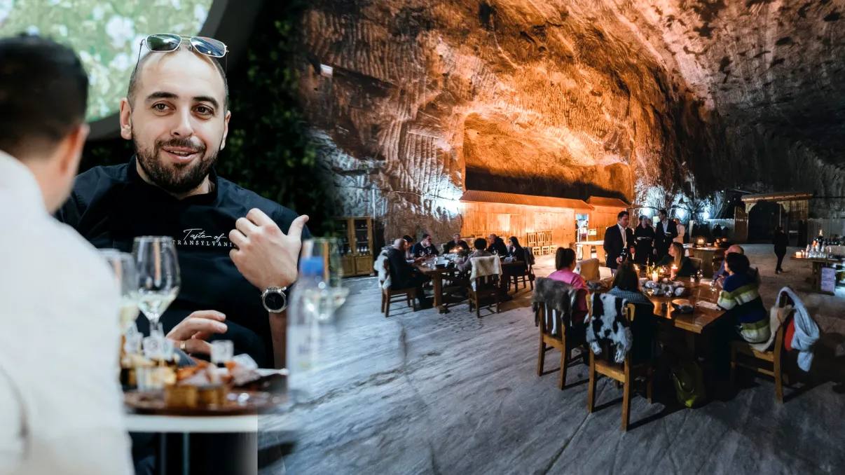 INTERVIU Festivalul gastronomic de la Salina Praid, o premieră în România. De ce trebuie să ajungi la Taste of Transylvania Underground, în viziunea lui Trucza Adorján