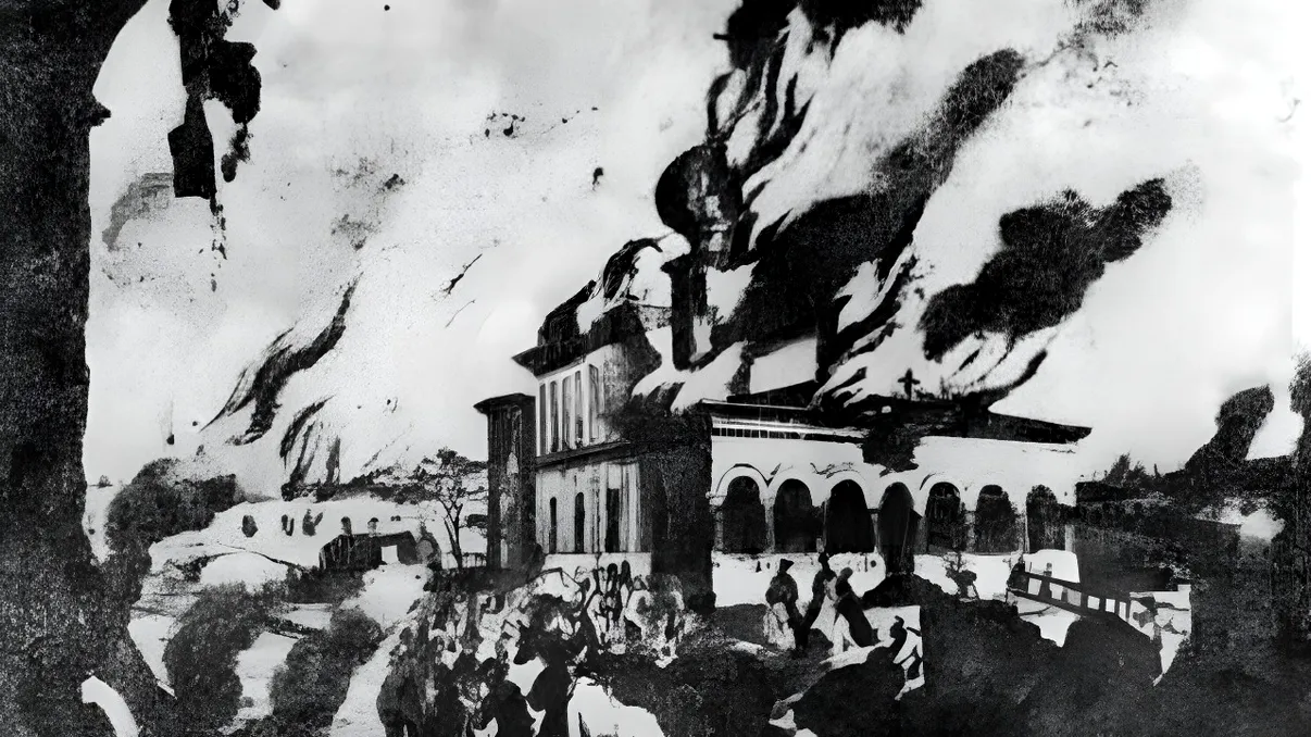 Focul cel mare din 1847 a ars un sfert din București chiar în ziua de Paște. Povestea celui mai devastator incendiu din istoria Capitalei