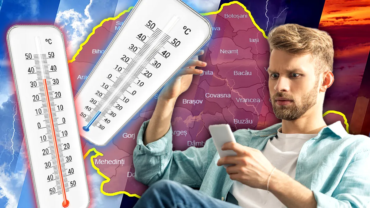 Vin din nou ninsorile. Vremea se schimbă radical, temperaturile scad cu 20 de grade în București