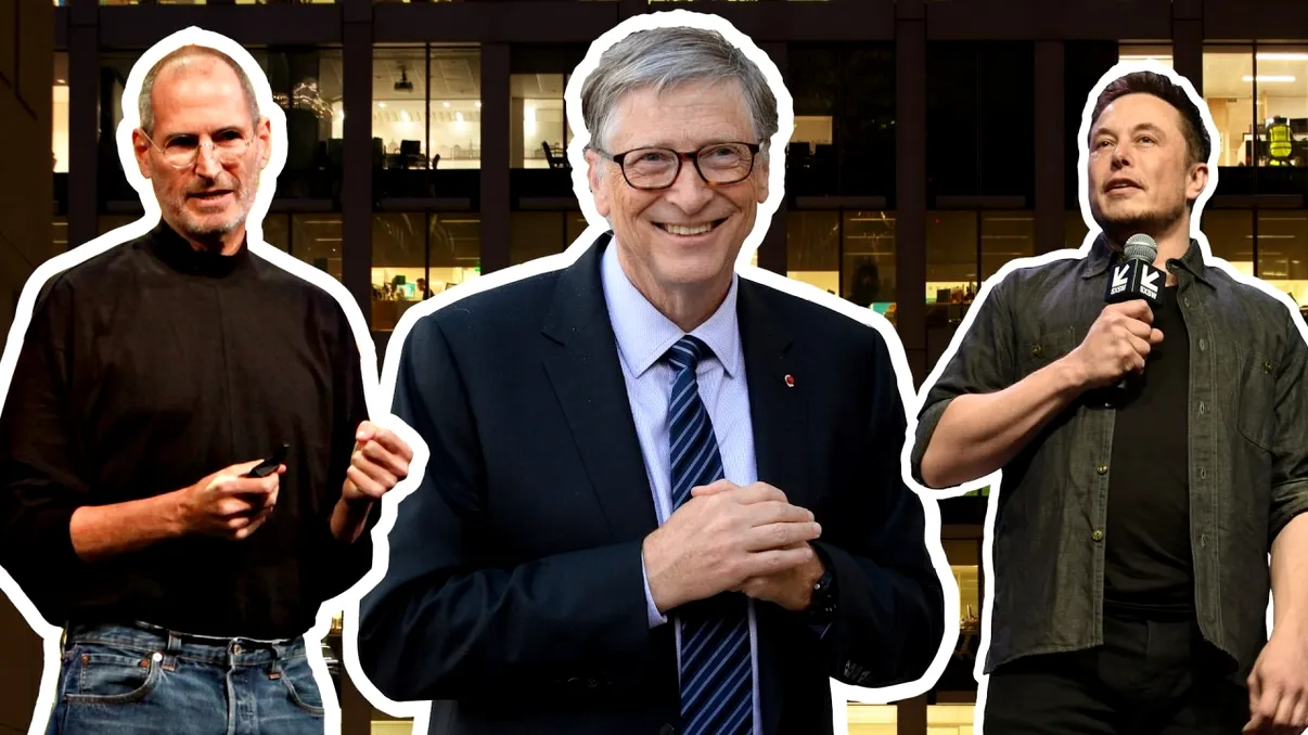 Ce au în comun Elon Musk, Steve Jobs și Bill Gates. Detaliul care i-a ajutat să dea lovitura în afaceri