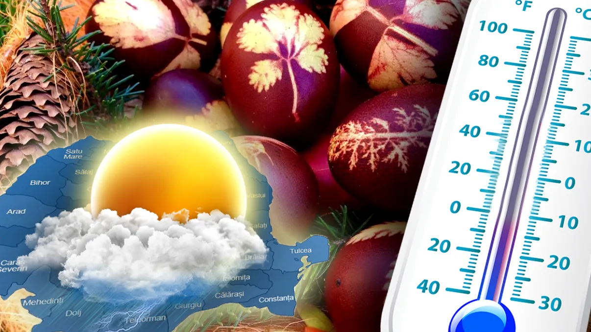 Cum va fi vremea de Paşte şi de 1 Mai? Prognoza meteo emisă de ANM