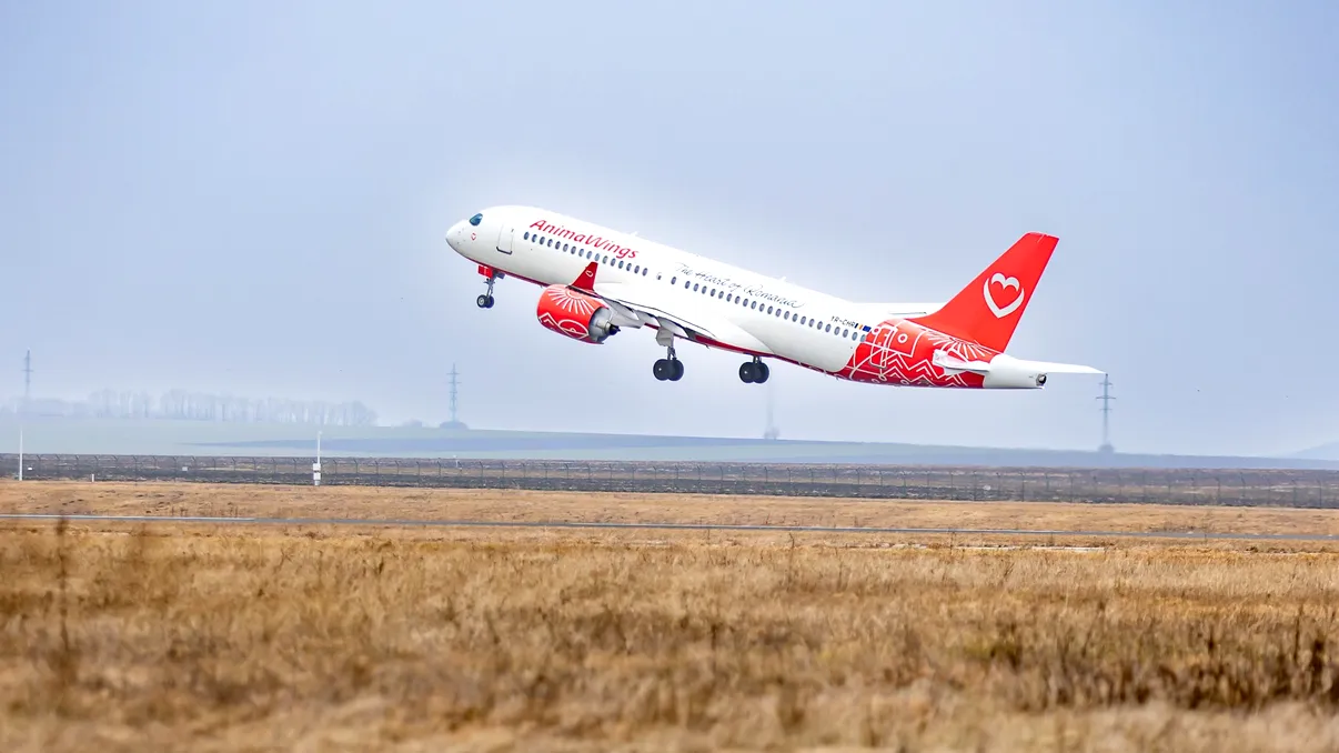 Două noi rute internaționale cu Anima Wings. Cum poţi obţine o reducere de 20% la biletele de avion