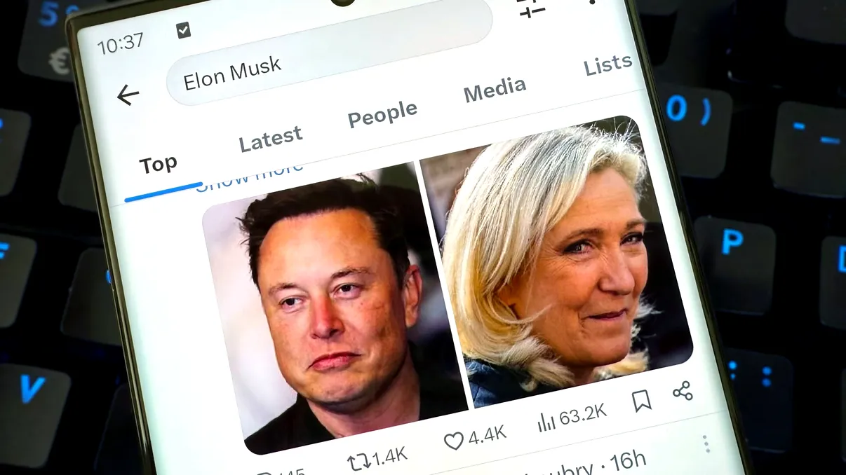Elon Musk compară cu România situația șefei extremei drepte din Franța, Marine Le Pen: „Un abuz al justiției”