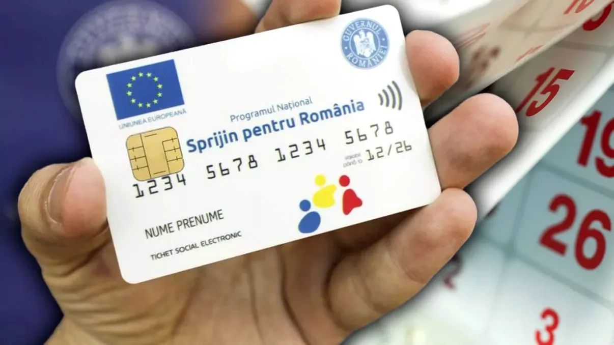 Vouchere sociale 2025. În ce luni intră banii pe cardurile de alimente. Nu se fac plăți de Paște