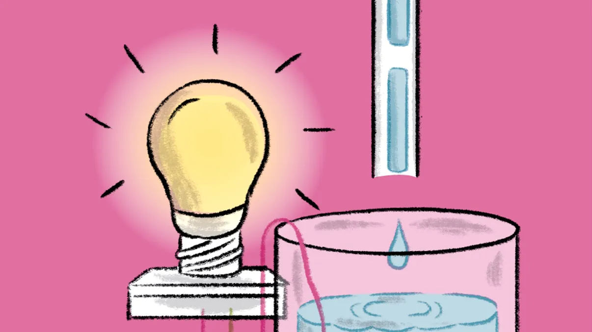Invenția care transformă apa de ploaie în electricitate. Cercetătorii au creat un sistem ce aprinde becul din simple picături