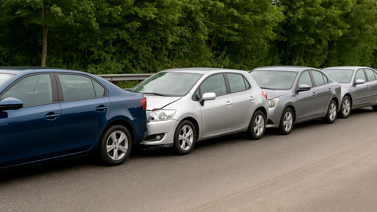 Ce trebuie să faci după un accident în lanţ pentru a nu plăti despăgubire? RCA-ul nu decontează altfel