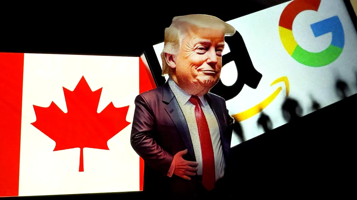 Donald Trump, furios pe Canada după ce a îndrăznit să taxeze Google și Amazon, anunță că pune capăt tuturor negocierilor comerciale