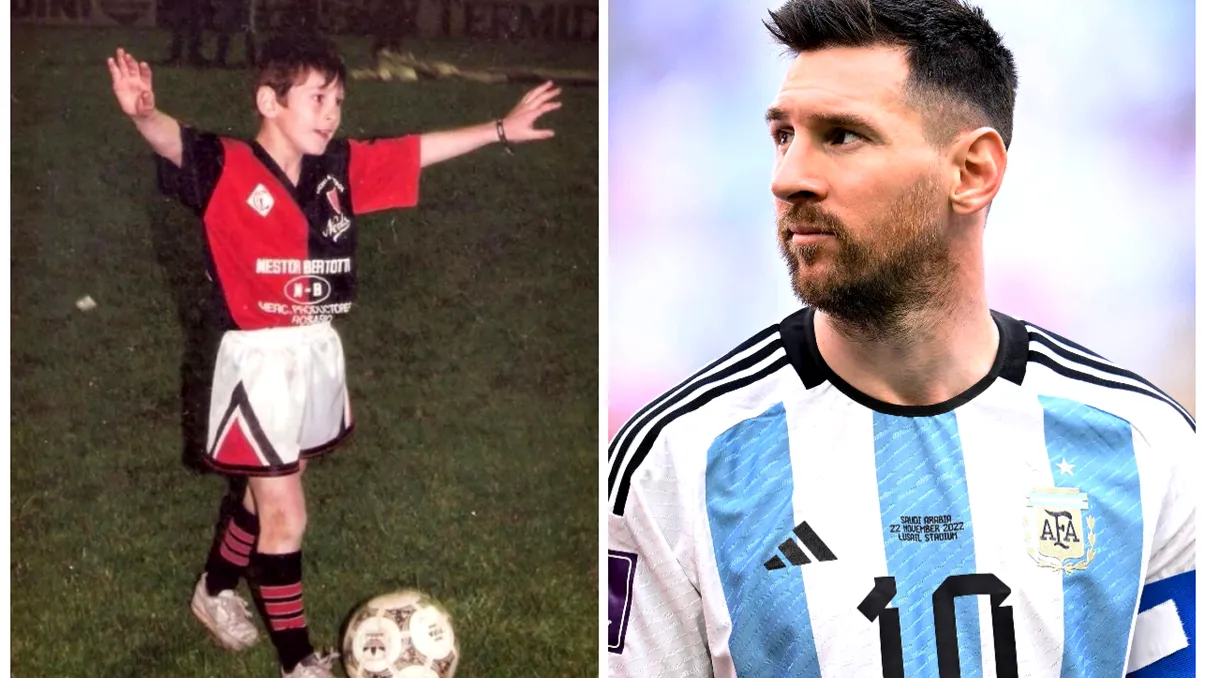 VIDEO! Imagini rare cu Leo Messi la vârsta de 9 ani. Bătea mingea mai ceva ca Maradona