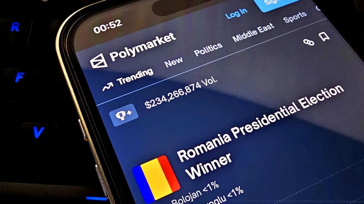 Polymarket, platforma care a prezis cine va fi președinte în România mai bine decât orice sondaj, este evaluată acum la peste 1 miliard de dolari