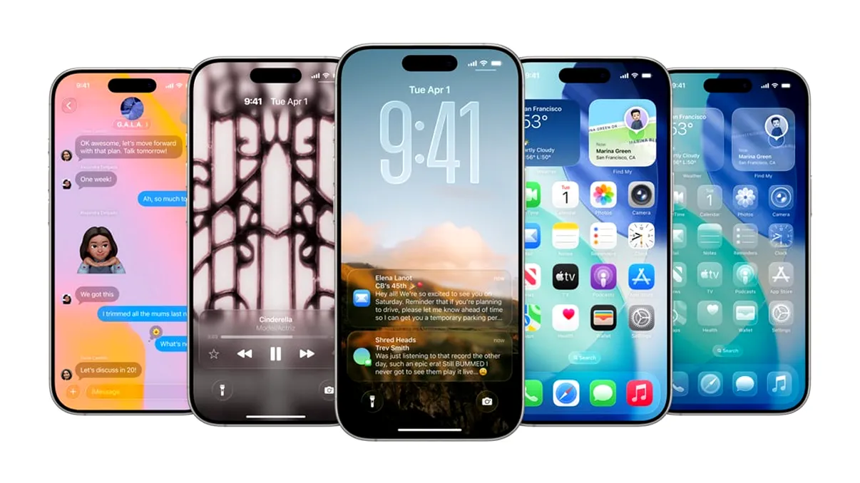 Ce a „furat” Apple de la concurență în iOS 26 și MacOS 26 ca să ți le vândă ca noutăți revoluționare