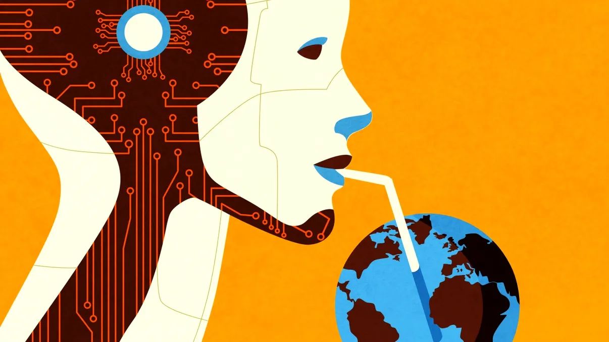 Inteligența artificială ne-ar putea lăsa fără apă și curent: cum salvăm planeta de foamea digitală