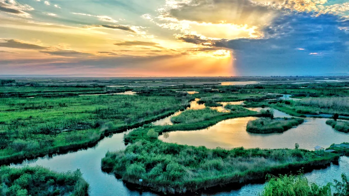 Ce suprafaţă din Delta Dunării se află în Ucraina? Una dintre cele mai noi formaţiuni geologice din Europa se extinde anual cu 40 de metri pătraţi