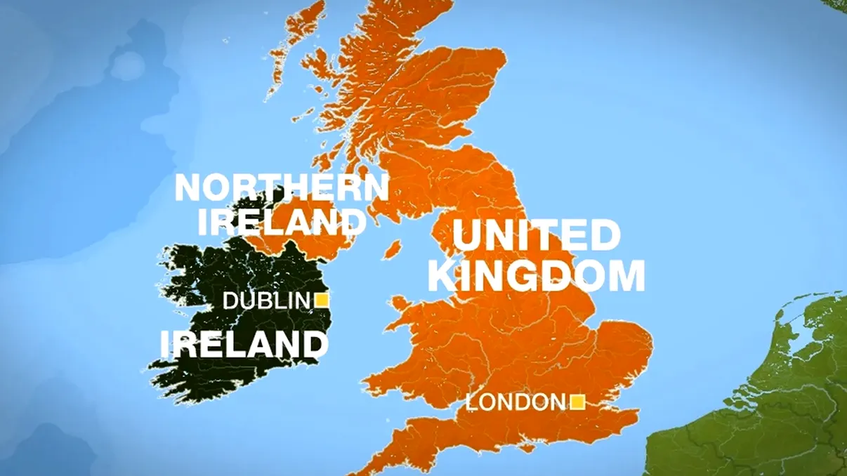Diferența dintre Irlanda și Irlanda de Nord. Protocol, diviziune, istoric