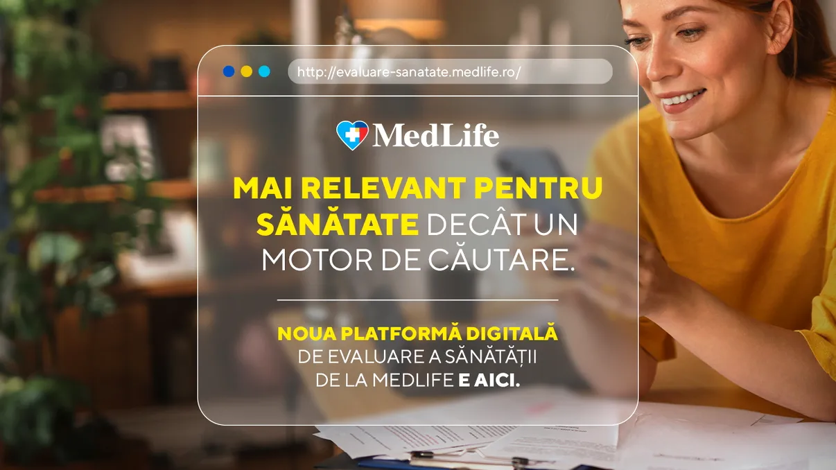 Platforma MedLife de evaluare a sănătății: asistentul tău medical digital, gratuit și imediat
