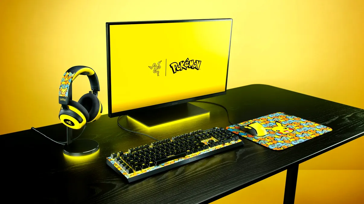 Razer face valuri printre fanii Pikachu cu noua serie de periferice Pokemon pentru gaming - mixul perfect de nostalgie și tehnologie modernă