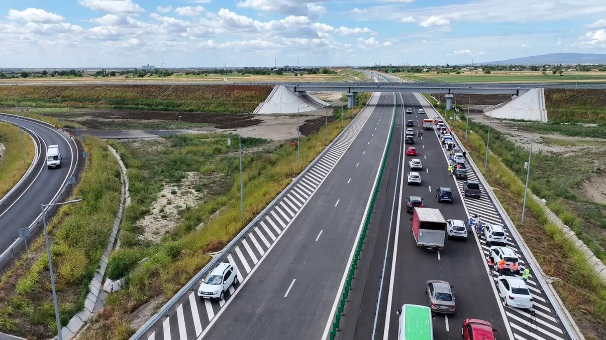 Circulația pe A7 ar putea fi deschisă până la Adjud încă din acest an. Șeful CNAIR, vești excelente pentru șoferi