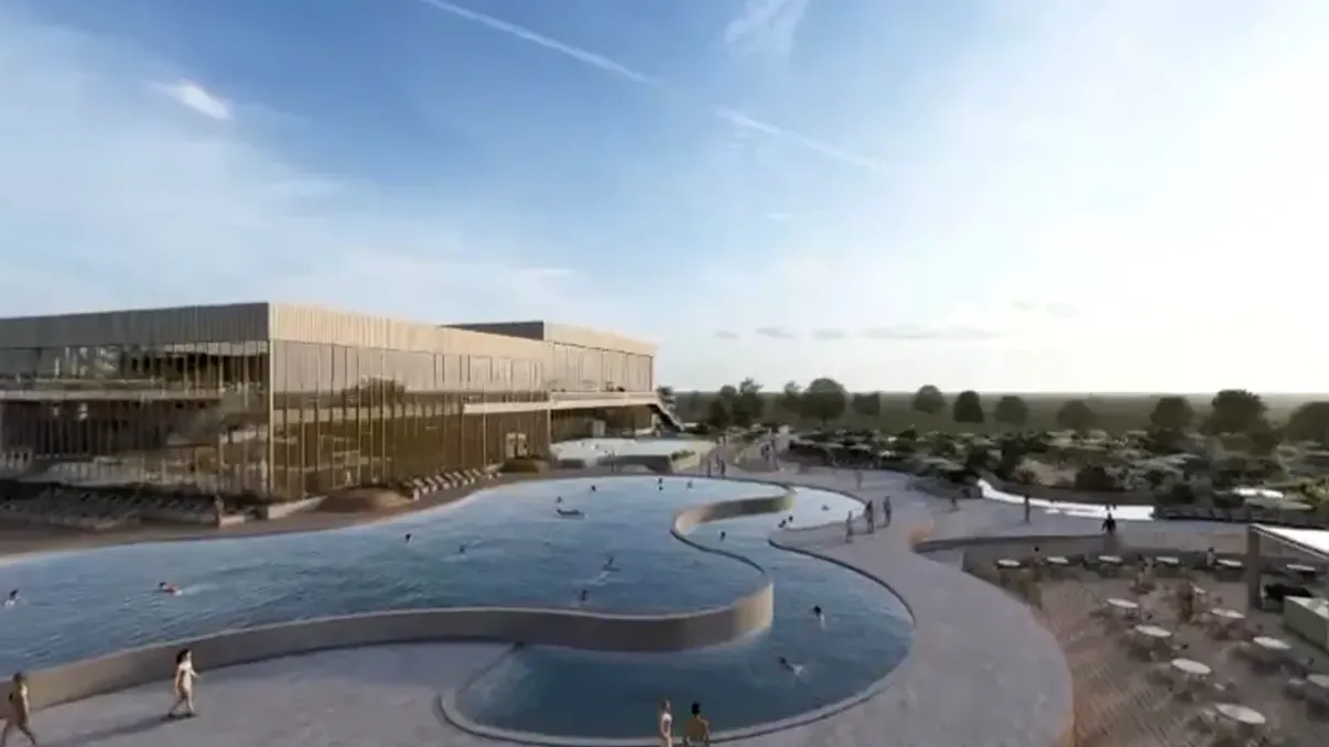 Oraşul din România care va avea un Therme mai mare. Se construiesc un Aqua Park uriaş, râuri lente pentru plimbări cu colacul şi o staţiune de ski indoor