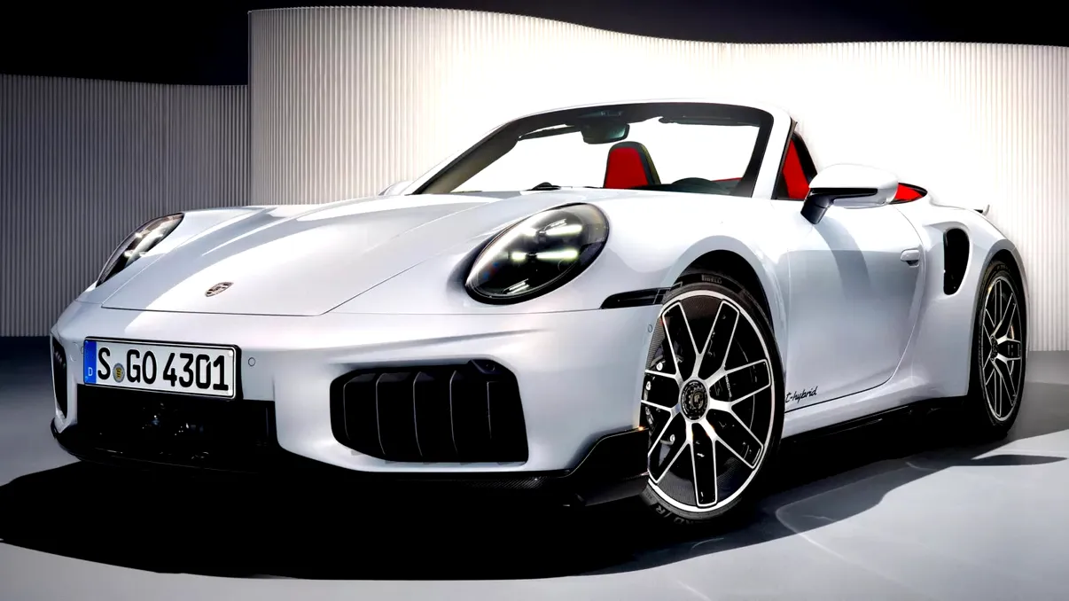 Porsche 911 Turbo S 2026, primul model hibrid, mai rapid și mai puternic ca niciodată