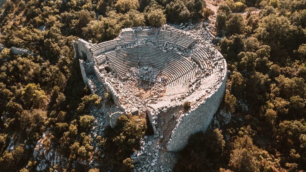 Cetatea pe care Alexandru cel Mare nu a putut-o cuceri. Ce se știe despre Termessos, numit „cuibul de vultur”