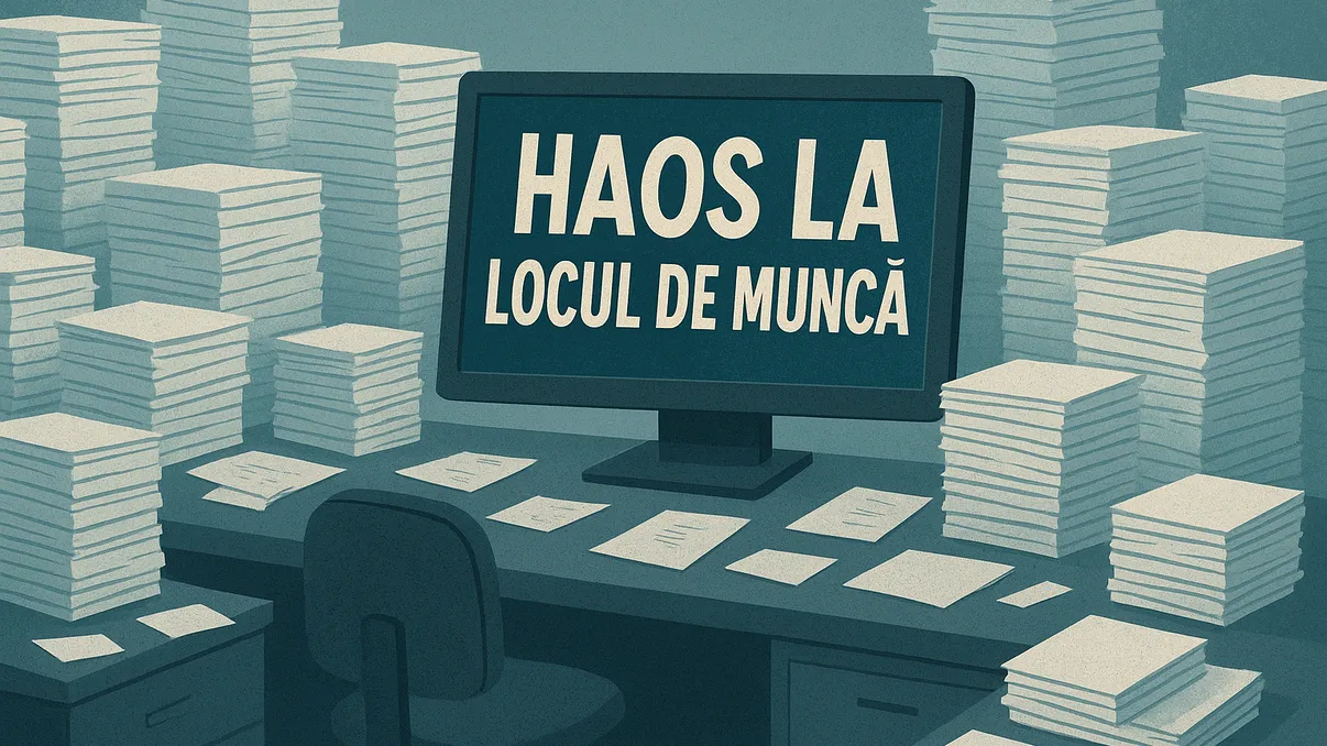 Cum afectează „haosul la locul de muncă” generat de AI productivitatea angajaților, potrivit unui studiu. În loc să ajute, inteligența artificială mai mult încurcă