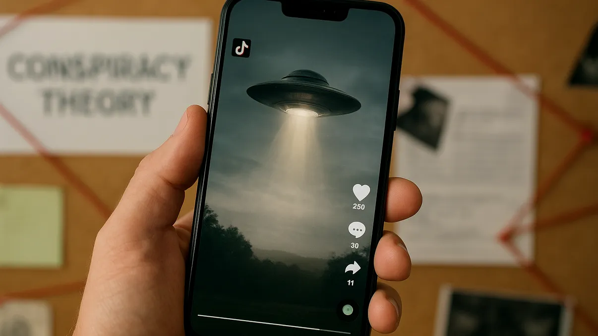 Cât de repede ajungi la conspirații pe YouTube, TikTok sau Instagram, fără voia ta. Cine te „împinge” mai repede