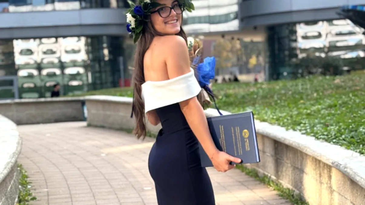O tânără de origine română uimește Italia. Cum a reuşit Noemi Scortos să termine facultate de Drept în doar trei ani: ”Nu renunţ când e greu”