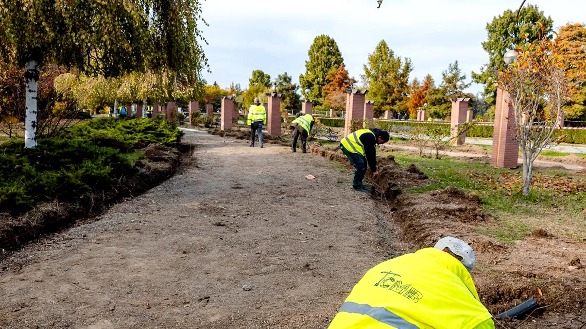 Parcul Regele Mihai, transformat. Ce lucrări se mai fac în Herăstrău, ajunsese o ruină