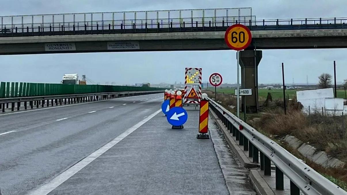 Restricţii de circulaţie pe autostrăzile A1 şi A2. Porţiunile afectate şi sfaturi pentru şoferi