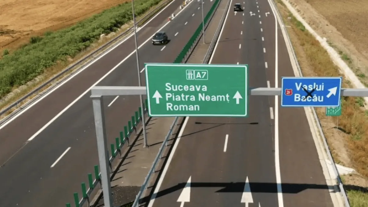 Un nou lot din A7 de deschide vineri, 17 octombrie. Anomalia de pe Autostrada Moldovei