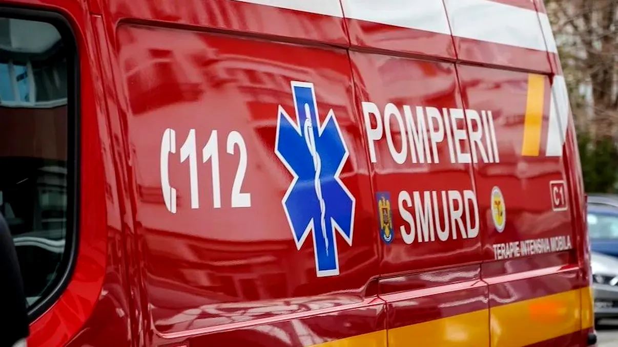 Opt răniți într-un accident pe varianta ocolitoare a Sloboziei. Printre victime, un bebeluș de doar două luni