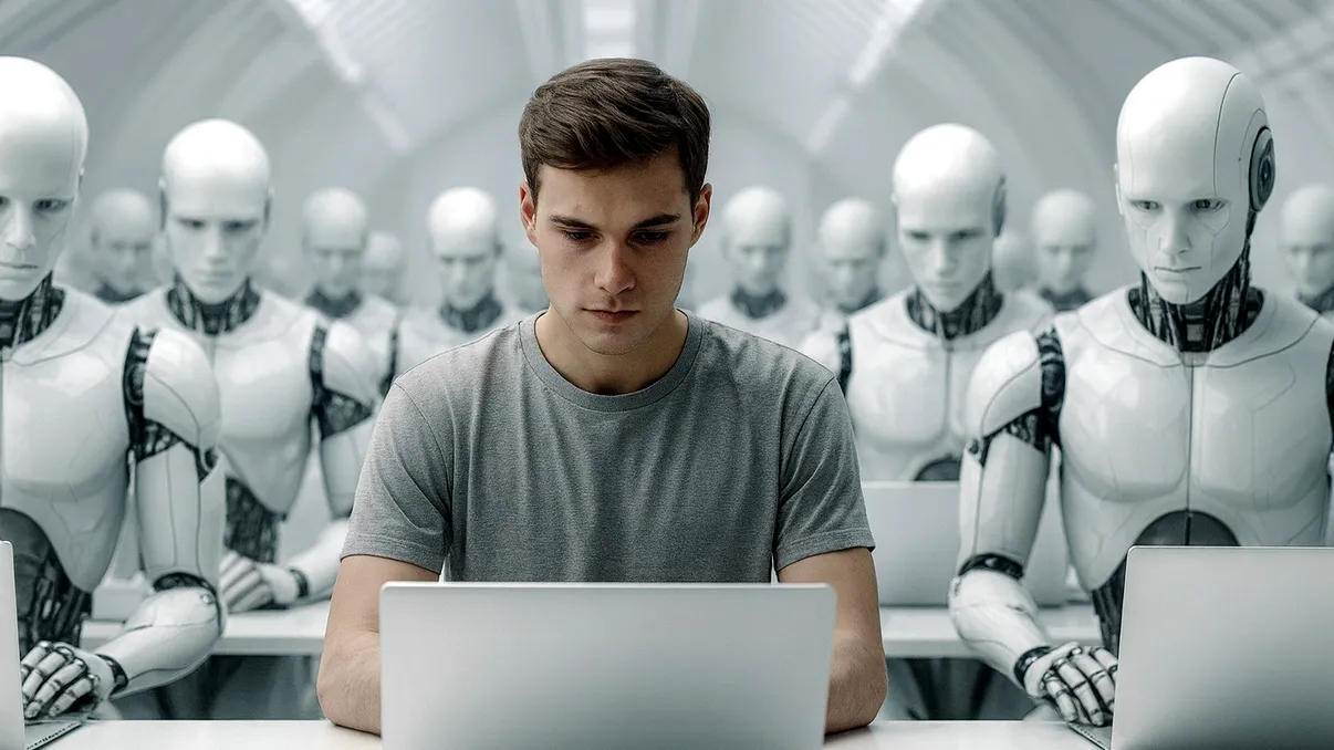 O firmă și-a „clonat” cel mai bun om de vânzări într-un agent AI și, din 10 angajați, a rămas cu un singur om la butoane