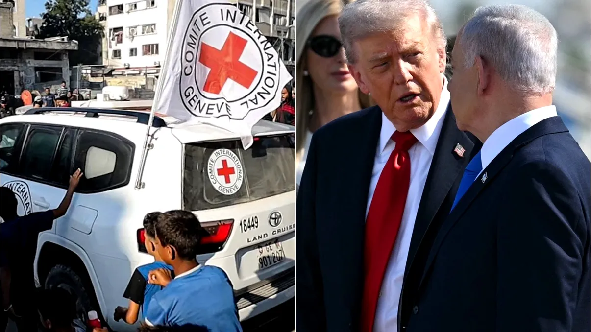 Hamas a predat Crucii Roşii ultimii ostatici israelieni. Donald Trump a ajuns în Egipt. A fost semnat acordul de pace în Gaza Update