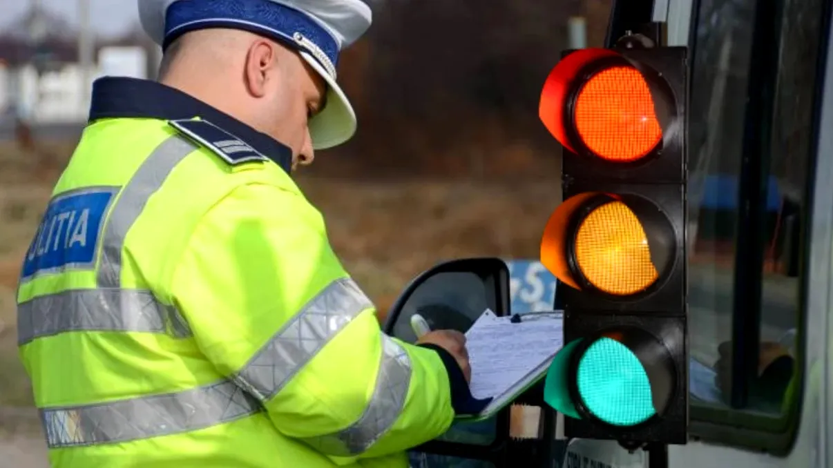 O nouă amendă pentru șoferii români care stau la semafor. Mulți fac această greșeală în trafic pentru că nu știu Codul Rutier