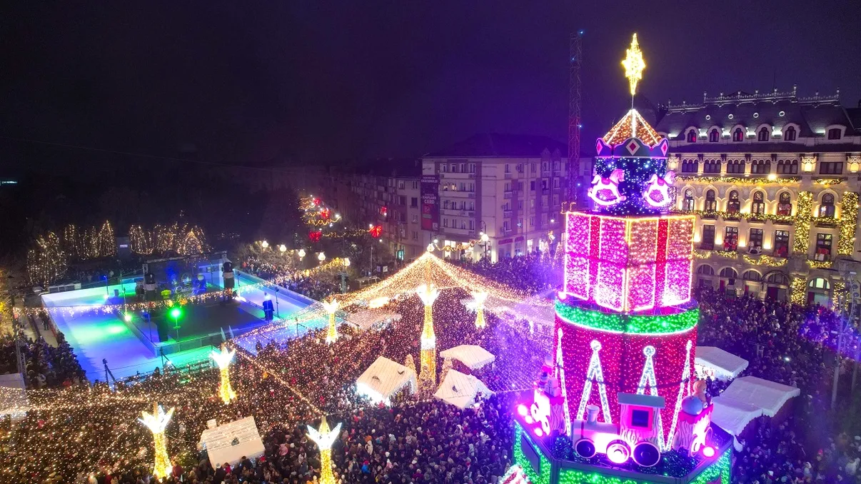 Cât costă o porție de fasole cu ciolan la Târgul de Crăciun din Craiova 2025. Prețurile i-au surprins pe vizitatori