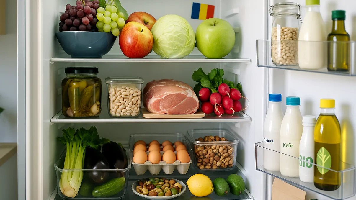 Cum arată frigiderul românilor în 2025 pe timp de toamnă - ce mănâncă cel mai mult, conform experților