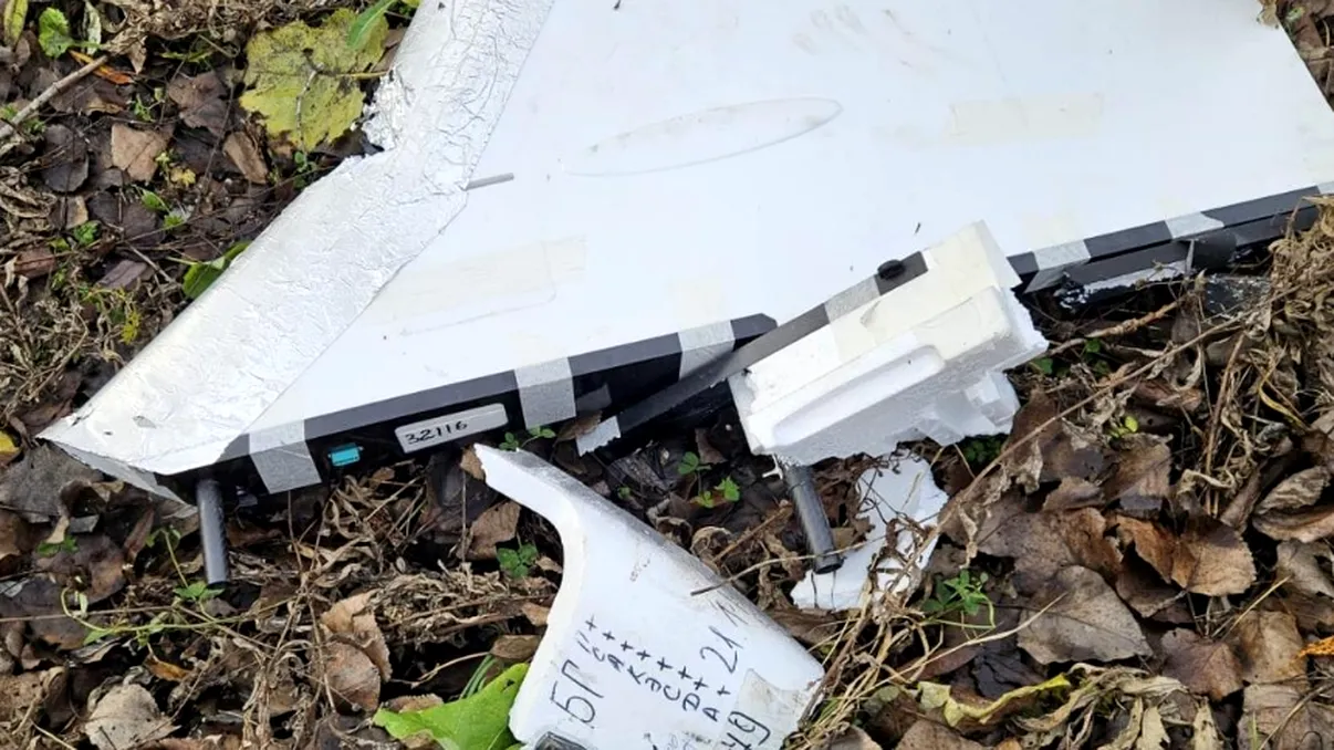 Primarul din Puiești, despre descoperirea dronei rusești: „Era la 100 de metri de casă, căzută într-un copac, în fundul curții”