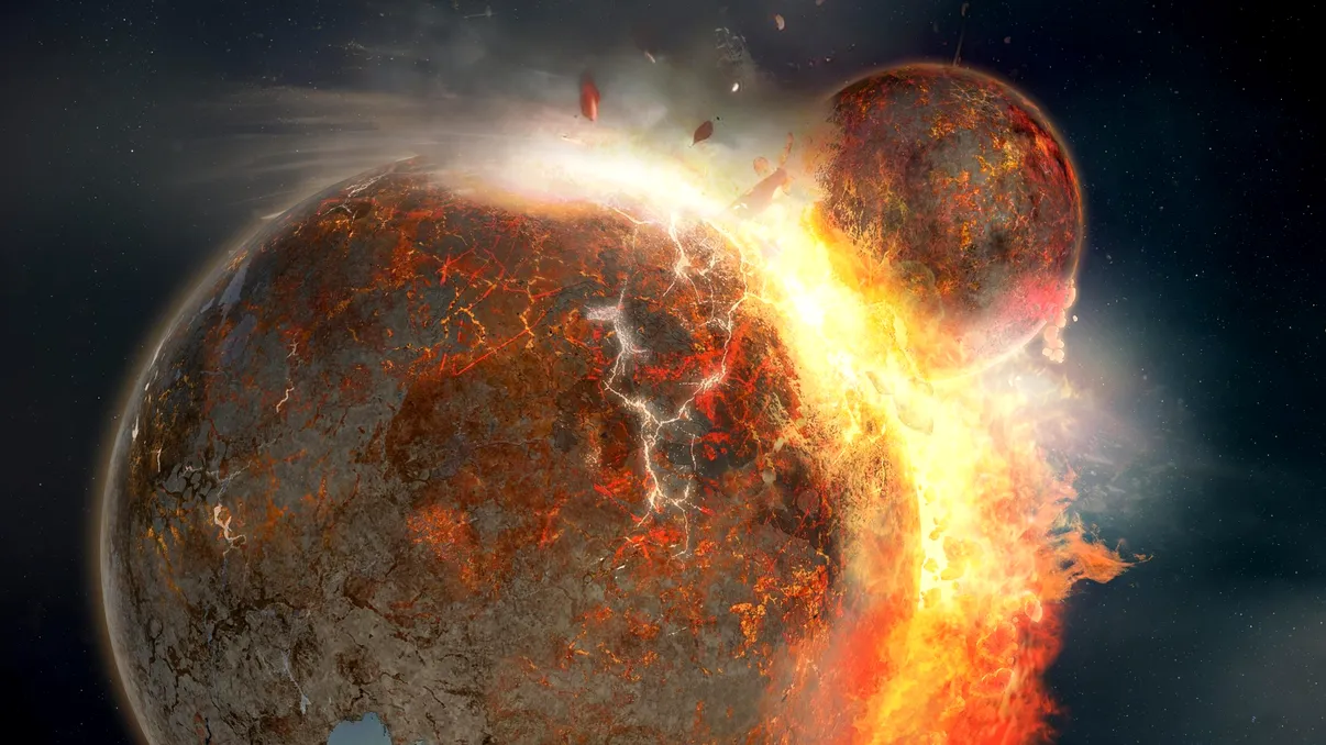 Originea surprinzătoare a planetei dispărute care a format Luna, dezvăluită de o nouă analiză
