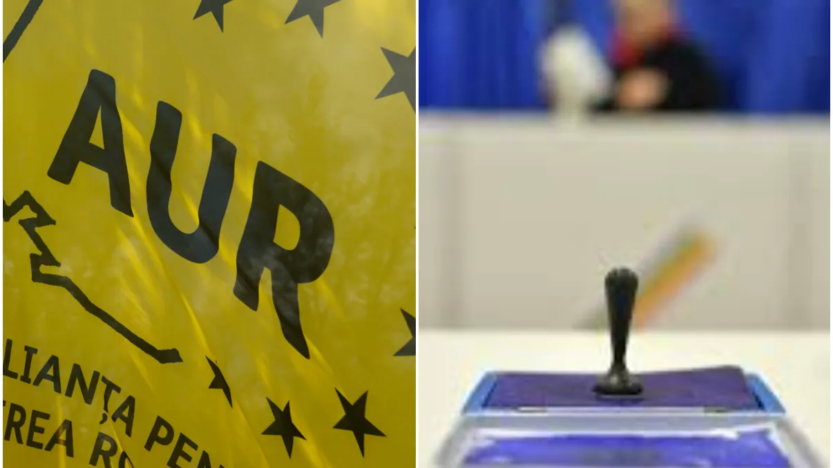 AUR, prima reacție după ce un membru al secției de votare a lovit cu mașina un jurnalist, în Buzău