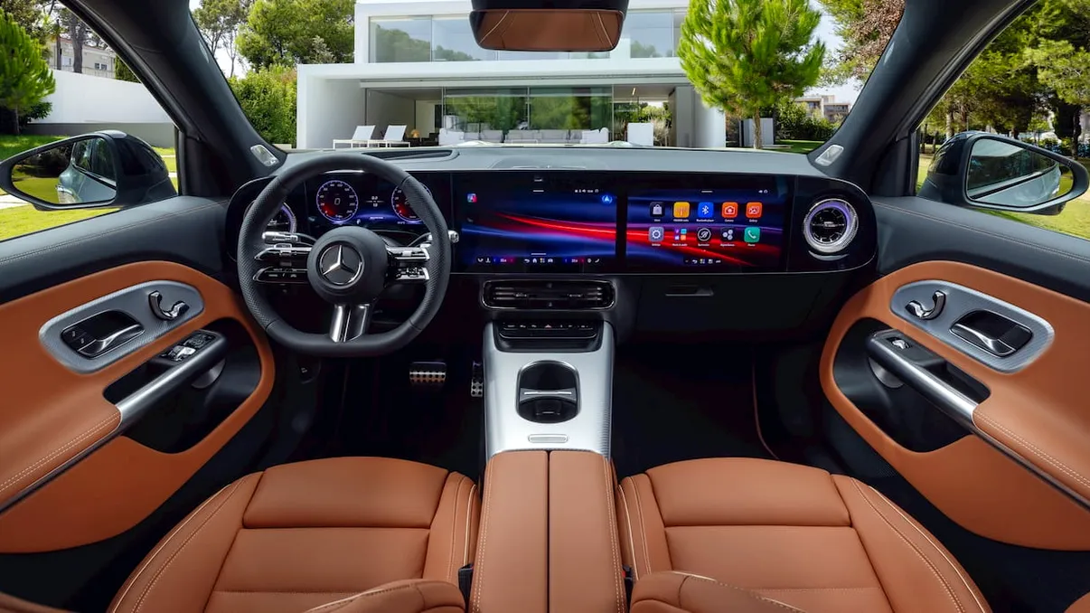 Noul Mercedes GLB electric pariază toți banii pe ecran generoase. Ce s-a schimbat în SUV-ul de lux