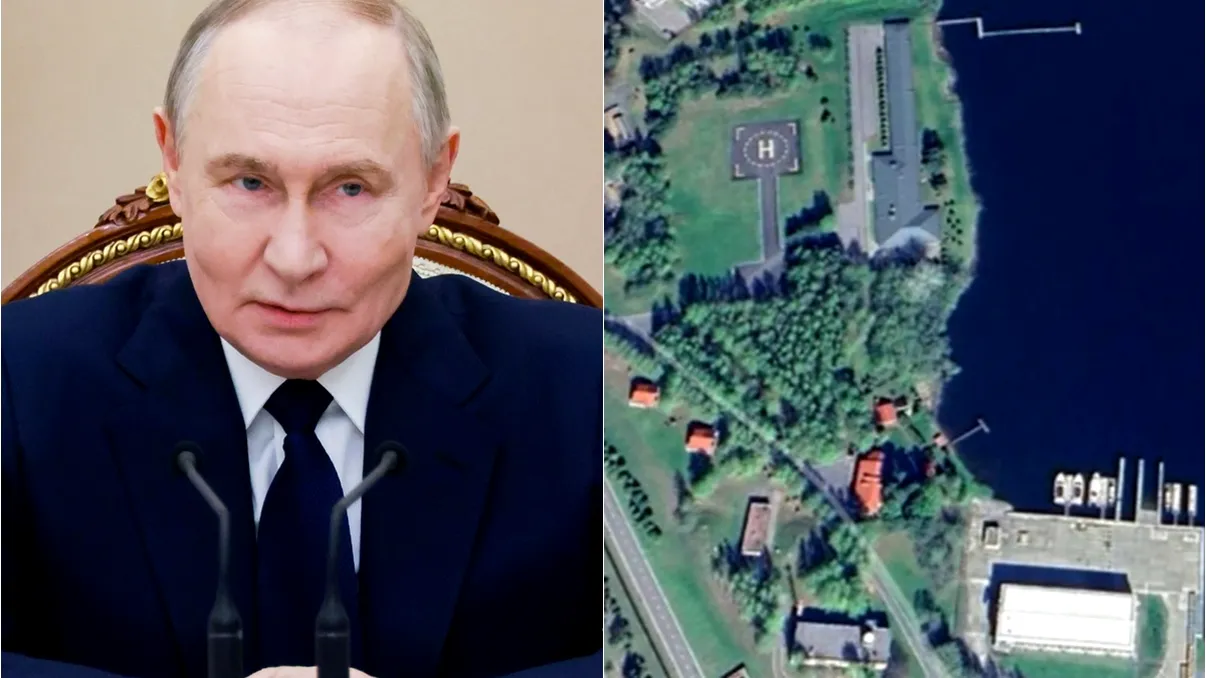 Cum arată palatul lui Putin din Novgorod despre care Rusia susține că ar fi fost atacat de Ucraina. Reacţia lui Zelenski: 