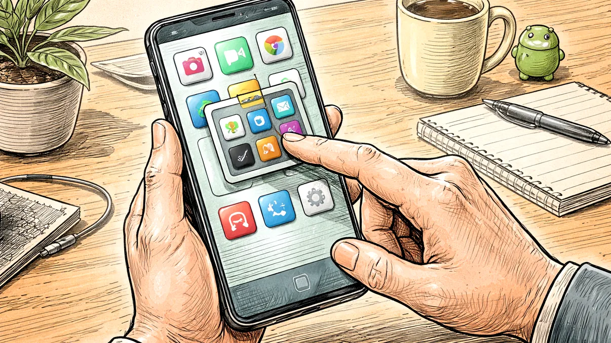 Cum creezi foldere cu aplicații în Android 16 și îți organizezi mai eficient telefonul VIDEO