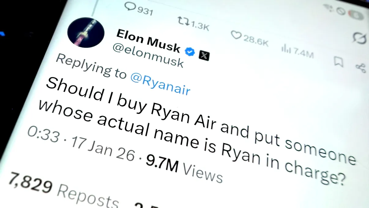 Musk întreabă cât costă Ryanair și dacă s-o cumpere, după un scandal tipic cu șeful companiei pe X