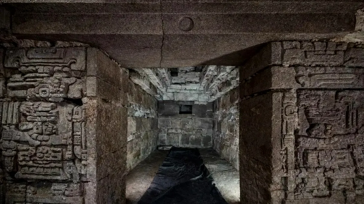 Mormântul zapotec redescoperit în Oaxaca: bufnița „morții” și picturile care au supraviețuit 1.400 de ani