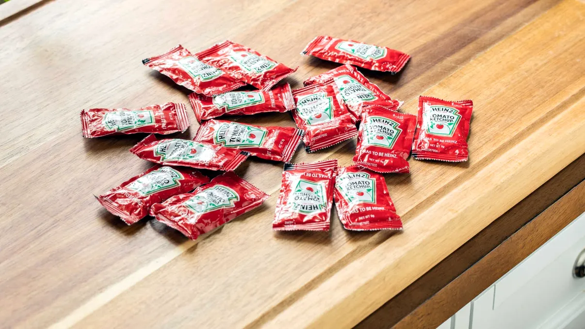 Pliculețele de ketchup și maioneză în restaurante. Ce prevăd noile reguli UE privind ambalajele