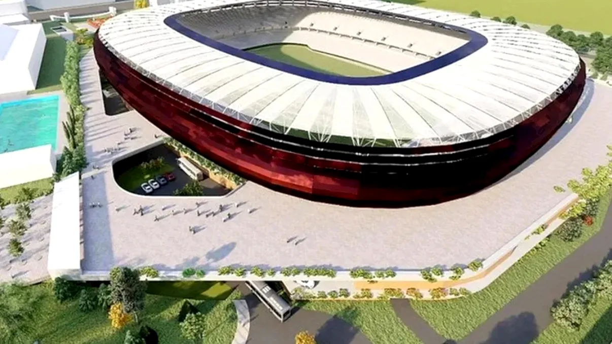 Stadionul Dinamo din Ștefan cel Mare, demolat. Cum va arăta noua arenă: lucrările vor dura 3 ani