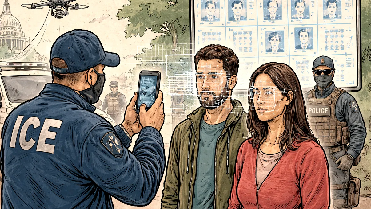 Recunoașterea facială în epoca Trump: cum ajung oamenii obișnuiți în bazele de date antiterorism ale ICE fără să știe