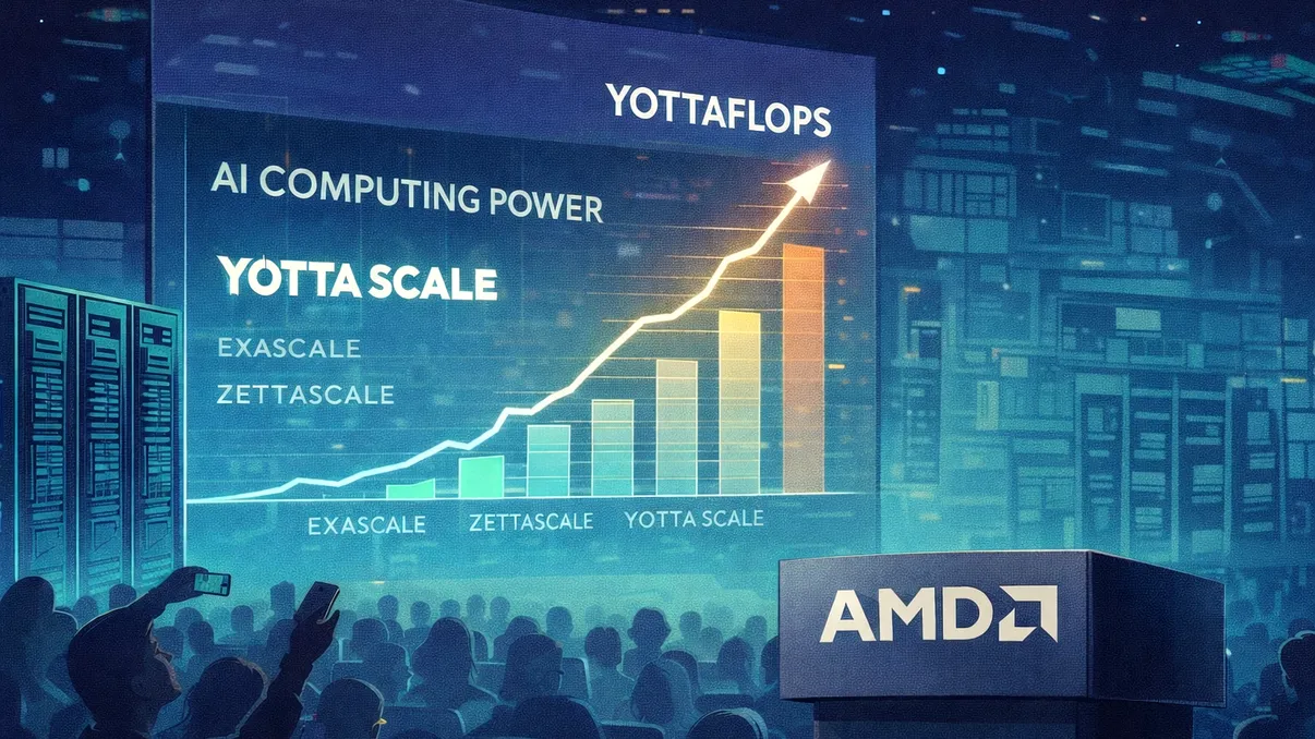 Legătura din yottaflops și viitorul inteligenței artificiale: anunțul AMD despre scalarea AI care contează mai mult decât ai crede