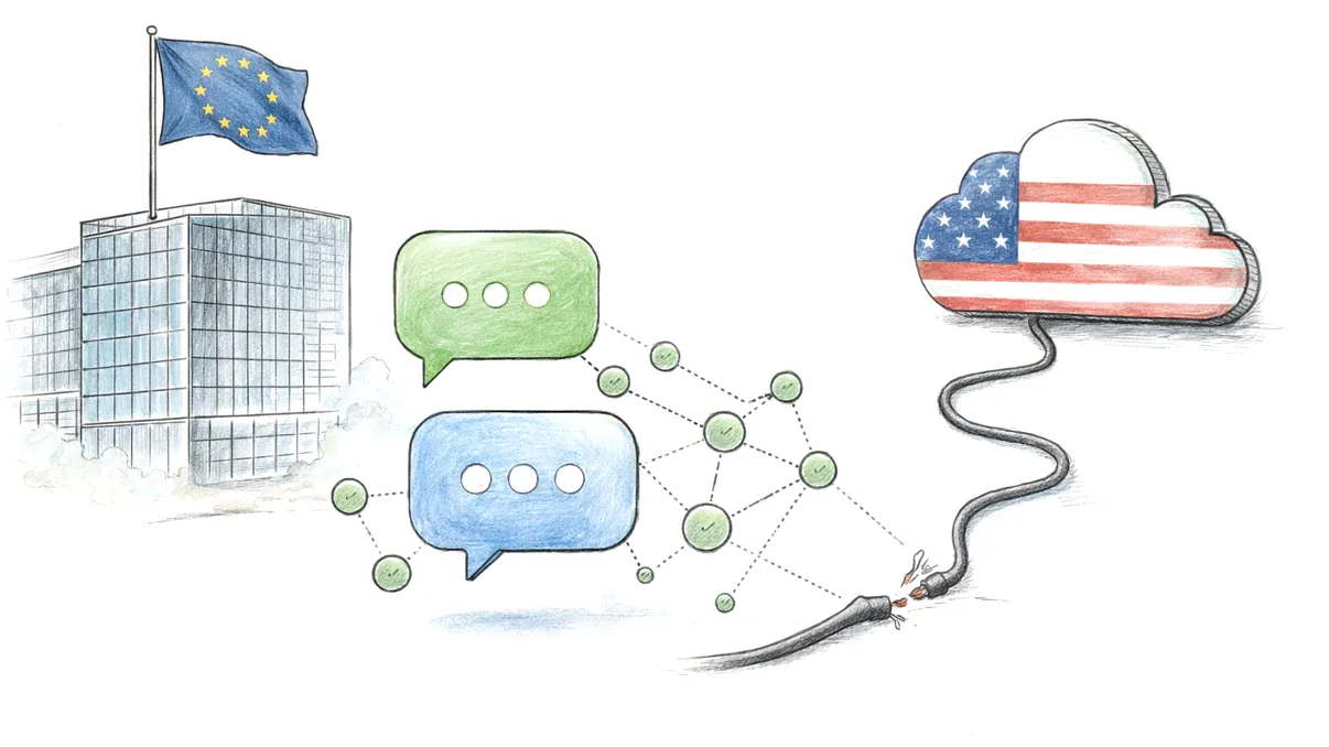 Comisia Europeană renunță la serviciile online americane. Folosește o alternativă europeană la Microsoft Teams